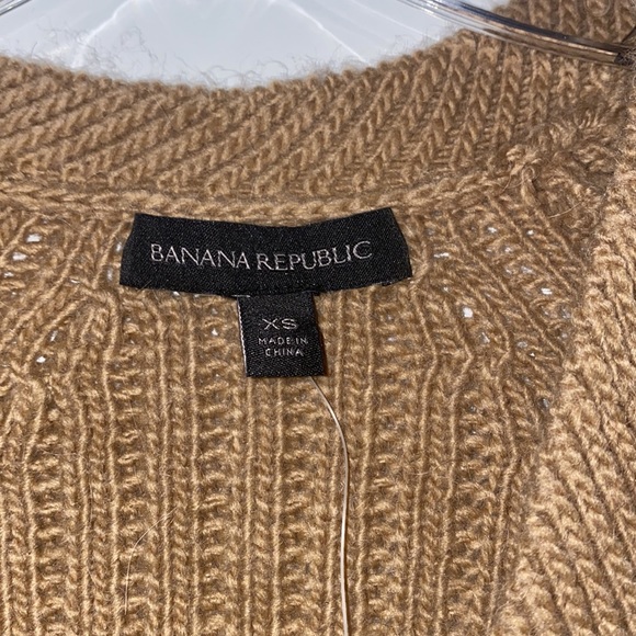 Banana Republic Textured V Neck Sweater Tunic - Picture 3 of 6